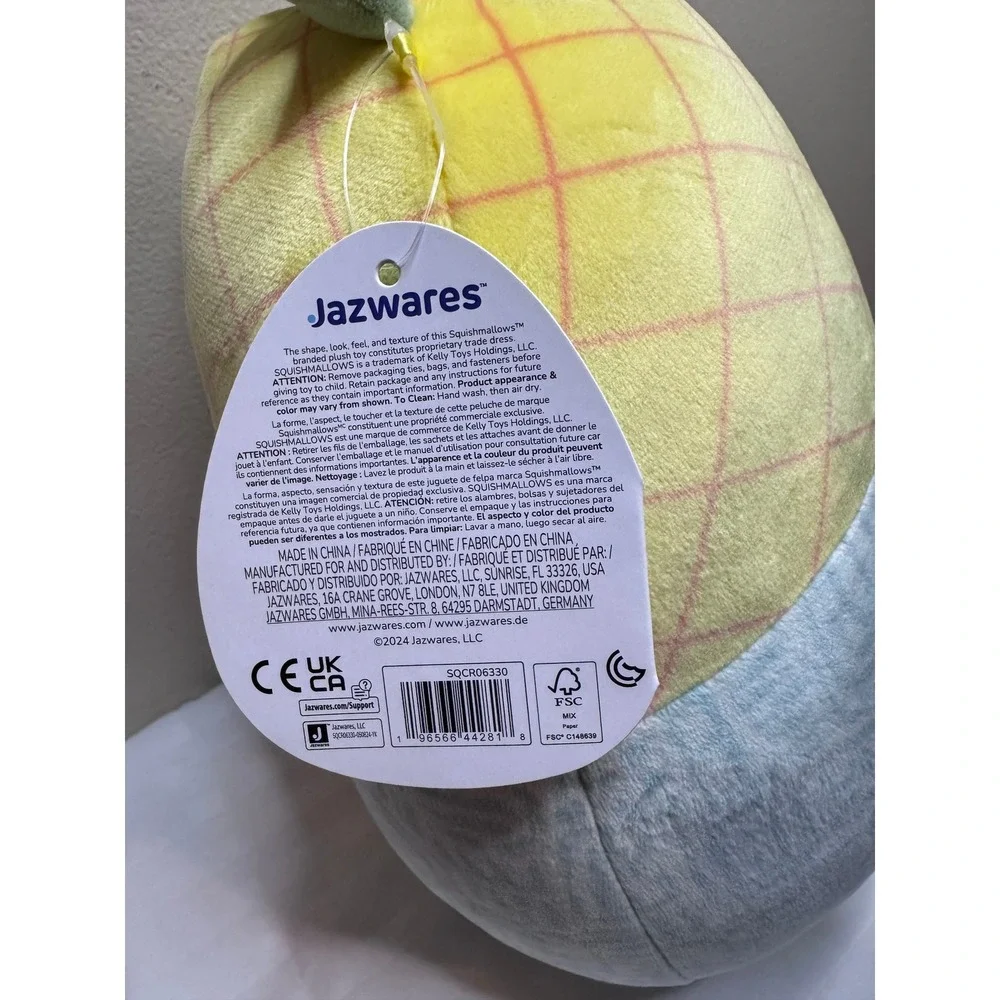 Squishmallows Maui Pineapple‎ Stranger Things Surfer Boy Pizza 12in